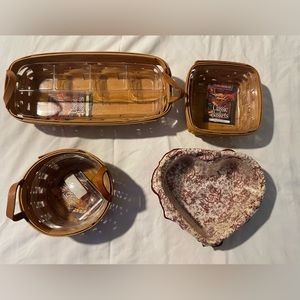 Longaberger baskets, four baskets, great condition
